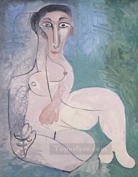  nude - Seated nude 1922 cubism Pablo Picasso